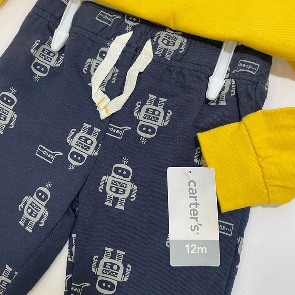 🆕NWT CARTERS kids pajamas size 12M🆕 - Picture 5 of 6